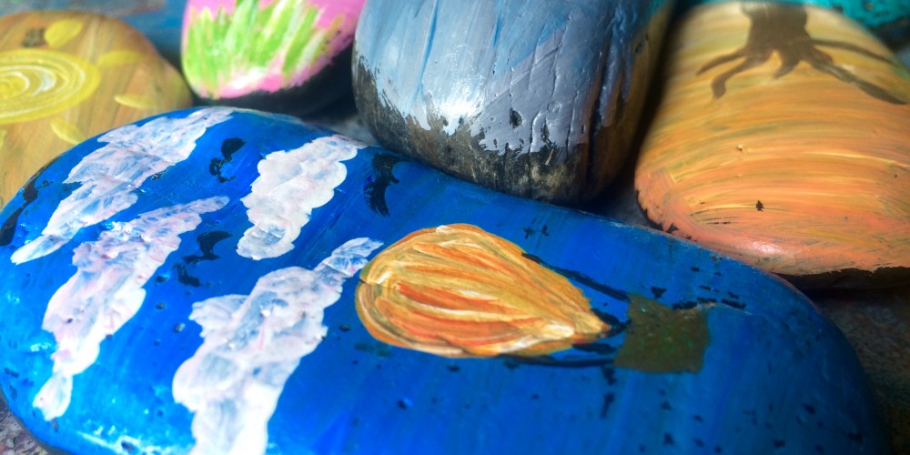 A collection of Story Stones